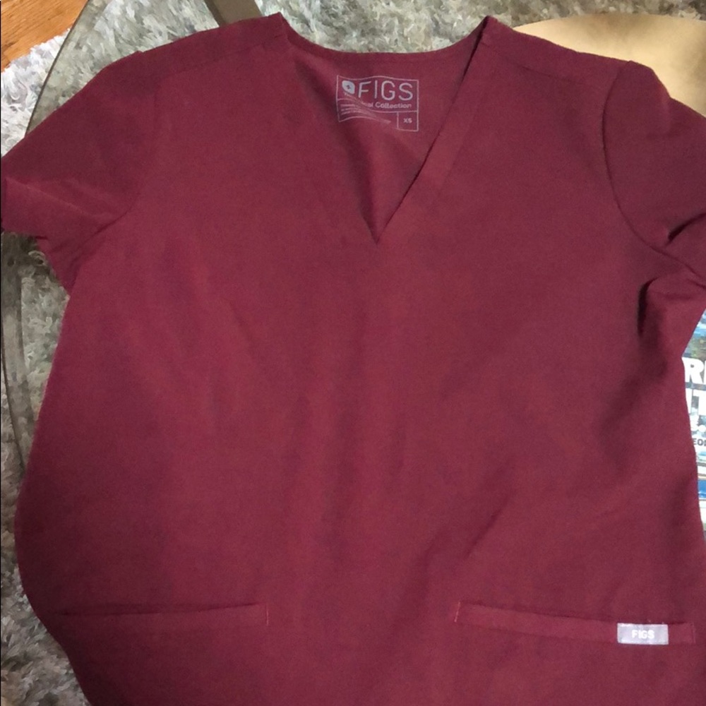 Burgundy Figs Scrubs